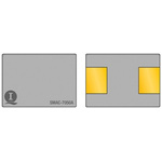 Interquip 11.0592MHz Crystal Unit ±30ppm SMD 2-Pin 7 x 5 x 1mm
