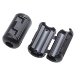 RS PRO Openable Ferrite Clamp, 21 Dia. x 39mm, For Computer Peripherals, Digital TV, Internal & External Power Cables,