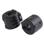 RS PRO Openable Ferrite Clamp, 19.5 Dia. x 23mm, For Computer Peripherals, Digital TV, Internal & External Power