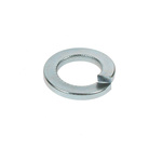 Zinc Plated Steel Spring Washer, M4