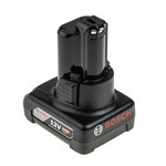 Bosch 1600A00X7H 6Ah 12V Power Tool Battery, For Use With Bosch Flexible Power System