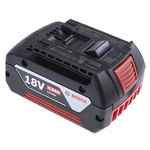 Bosch 1600Z00038 4Ah 18V Rechargeable Power Tool Battery, For Use With Bosch Cordless Power Tools