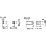 Murata Ferrite Bead (Chip Ferrite Bead), 2 x 1.25 x 1.25mm (0805 (2012M)), 2250Ω impedance at 100 MHz