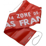 SAM Orange Safe Conditions Label, Do Not Cross, French
