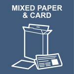 Spectrum Industrial Polyester Blue, White Safe Conditions Sign, Mixed Paper And Card, English