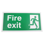 Plastic FIRE EXIT, Fire Exit, English, Exit Sign