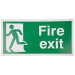 PVC FIRE EXIT, Fire Exit, English, Exit Sign