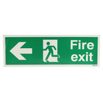 Vinyl FIRE EXIT, Fire Exit, English, Exit Sign