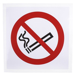 Vinyl No Smoking Prohibition Sign, None