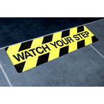 RS PRO General Hazard Hazard & Warning Label (English)