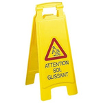 Brady General Hazard Hazard Warning Sign (French)