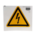 Brady Self-Adhesive Electrical Hazard Warning Sign