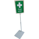 First Aid Safety Poster, English, 805 mm, 540mm