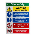 Safety Poster, PP, English, 400 mm, 300mm