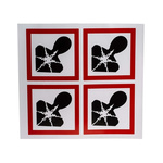 RS PRO General Hazard Hazard & Warning Label (English)