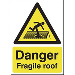 RS PRO Hazard & Warning Label (English)