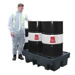 RS PRO Polyethylene Drum Pallet for Oil
