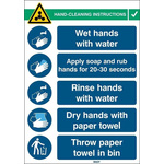 Safety Poster, PP, English, 371 mm, 262mm
