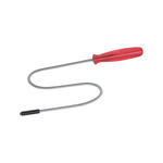 344 | SAM 700g Lift Capacity Magnetic Finger Removable Tip Pick Up Tool, 560 mm Metal With Plastic Handle