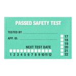 Fluke White Paper Safety Labels, PASS Label for Appliances-Text