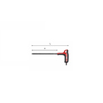 U02800441 | Usag size T6 2 Piece T Shape Long arm Torx Key