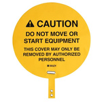 Brady Self-Adhesive Fork Lift Hazard Hazard Warning Sign (English)