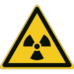 Brady Self-Adhesive Biological Hazard Hazard Warning Sign