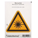 Wolk Self-Adhesive General Hazard Hazard Warning Sign