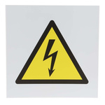 RS PRO Electrical Hazard Warning Sign