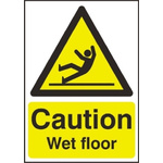 RS PRO General Hazard Hazard Warning Sign (English)