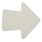 RS PRO Self-Adhesive General Hazard Arrow Labels