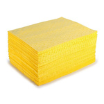 RS PRO Pad Spill Absorbent for Chemical Use, 90 L Capacity, 100 per Pack