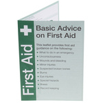 First Aid Guidance Safety Pocket guide, Paper, English, 100 mm, 50mm