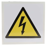 RS PRO Self-Adhesive Electrical Hazard & Warning Label