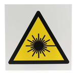 RS PRO Machinery Hazard Hazard Warning Sign