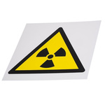 RS PRO Hazardous Substances Hazard Warning Sign