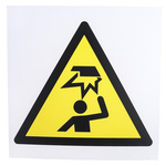 RS PRO Area Hazard Hazard Warning Sign