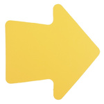 RS PRO Self-Adhesive General Hazard Hazard Warning Sign