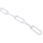 RS PRO Red & White Polypropylene Chain Barrier