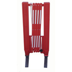 RS PRO Red Polypropylene Folding Barrier