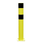 RS PRO Black & Yellow Steel Post