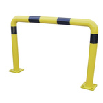 RS PRO Black, Yellow Impact Protector 1200mm x 80mm 150mm