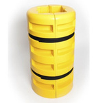 Addgards Black, Yellow Impact Protector 1000mm x 600mm