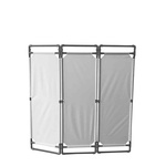 RS PRO Grey PVC Folding Barrier
