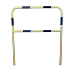 RS PRO Black & Yellow Steel Protection Barrier