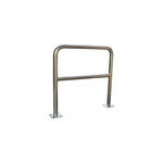 RS PRO Grey Galvanised Steel Protection Barrier