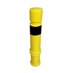 RS PRO Black, Yellow Shape Memory Protective Post 100mm 100mm