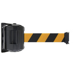 RS PRO Black & Yellow Steel Strap Reel, 4m, Black, Yellow Tape