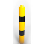 Addgards Black, Yellow Impact Protector 1200mm x 105mm