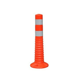 RS PRO Fluorescent Orange Flexible Bollard